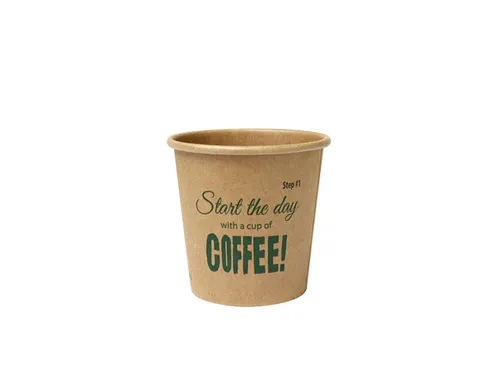 Beker IEZZY coffee-to-go 118ml karton 50 stuks