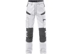 Fristads 2555 STFP werkbroek voor P/COT, wit/grijs, maat C56, per stuk