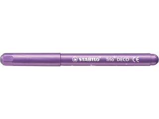 Viltstift STABILO Trio deco metallic assorti etui à 8 stuks - 3