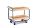 tafelwagen,draagverm. 150kg,2xhouten kist,laadvl. LxB 1000x575mm
