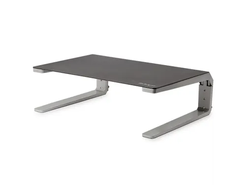Monitor verhoger staal en aluminium hoogte verstelbaar