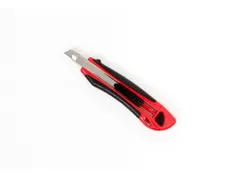 Snijmes IEZZY 9mm kunststof met ergonomische softgrip incl. 3 mesje