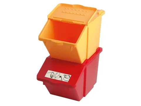 Vepa Bins Recyclingbox Rood 45 Liter