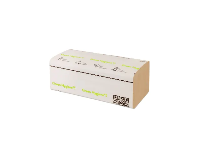 Handdoekjes Z-vouw 100% Recycled 1-laags 20 Pak 100% CO2 Neutraal