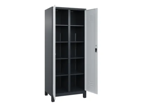 wasgoedverdeelkast,HxBxD 1950x800x500mm,vak B 400mm,cilinderslot