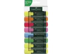 Markeerstift Faber-Castell 48 8 stuks 3xgeel, oranje, rood, groen, roz