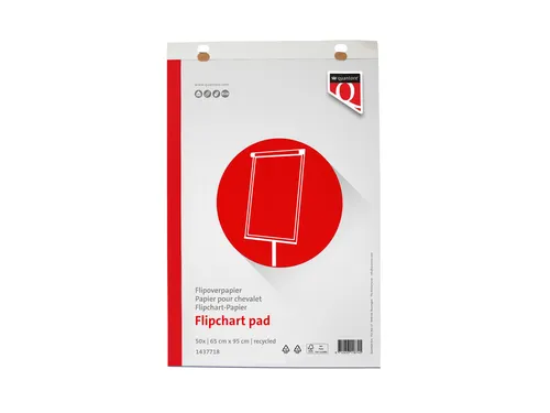 Flipoverpapier Quantore 65x95cm recycled 74 Gram