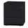 Mobiel Ladenblok 495x420x565mm 3laden Cilinderslot Zwart