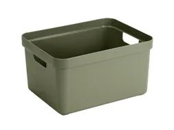 Sigma Home opbergbox 32L donkergroen - 44,5x34,5x24,3cm