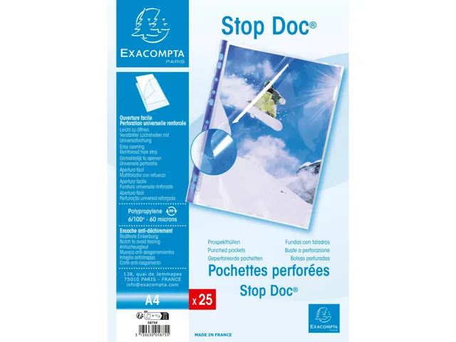 PK 25 Geperf.tas STOP DOC A4