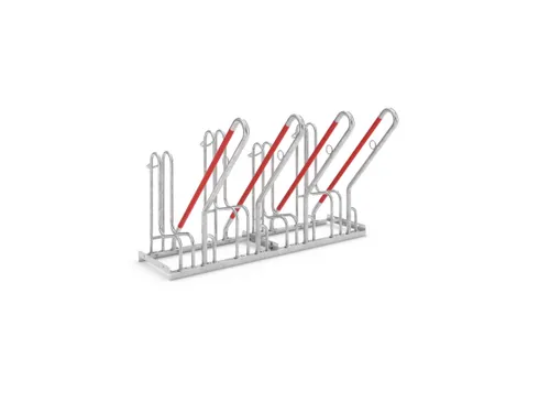 fietsbeugel,L 1400mm,4instelplaatsen,gebruik eenzijdig,vuurverzinkt