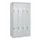 dubbeldekse locker,HxBxD 1850x1000x500mm,4x2vak.,vak B 250mm
