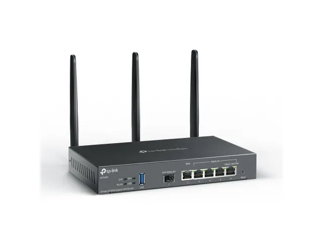 TP-Link Omada ER706W, Dual-band (2.4 GHz / 5 GHz), Ethernet LAN, Zwart