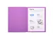 100 dossiermappen FOREVER 250 100%gerecycleerd 24x32cm Lila