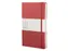 Notitieboek Moleskine large 130x210mm lijn hard cover scarlet red
