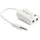 Headset Splitter 3,5 mm 4-positie naar 2x 3-positie 3,5 mm M/F
