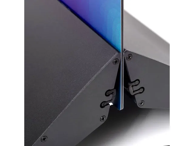 Panelbase Aluminium Zwart 50cm