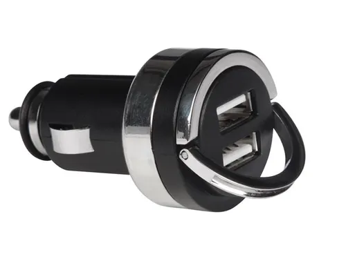 USB-Lader Voor DE Auto Met 2 x USB-Aansluiting (5 V - 4.2 A) - 21 W MA