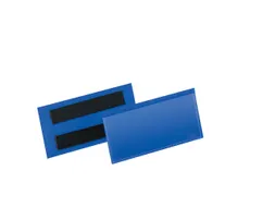 Documenthoes Durable magnetisch 100x38mm blauw 50 stuks