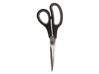 Schaar Quantore 190mm soft grip zwart - 1