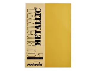 Kopieerpapier Papicolor A4 120gr 6 vel metallic goud - 2