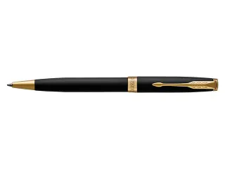 Balpen Parker Sonnet Matte black lacquer GT Medium - 3