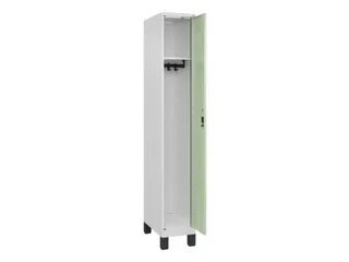 locker,HxBxD 1950x300x500mm,1vak,vak B 300mm,cil.-slot,voeten - 2