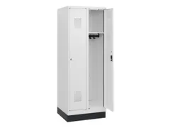 schoollocker,HxBxD 1630x600x500mm,2vak,vak B 300mm,cil.-slot,sokkel