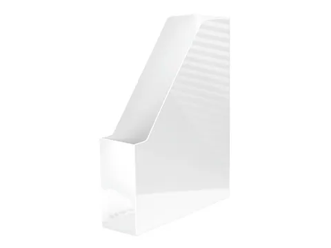 Tijdschriftencassette HAN "iLine" hoogglans wit