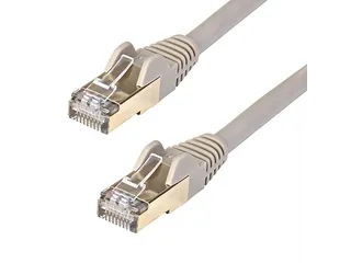 CAT6a Ethernetkabel 10 Meter Snagless Grijs - 1