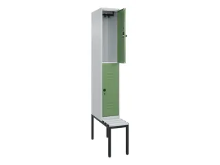 Dubbeldekse dekenkist,HxBxD 2120x300x815mm,1x2vak.,vak B 300mm - 2