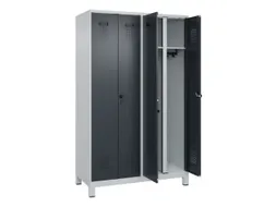 locker voor scheiding van kleding,HxBxD 1950x1200x500mm,4vak