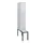 Dubbeldekse dekenkist,HxBxD 1950x300x815mm,1x2vak.,vak B 300mm