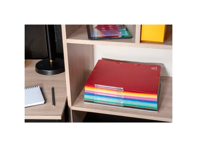 Elastomap glanskarto n 400 3 klep geel