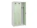 locker voor scheiding van kleding,HxBxD 1850x900x500mm,3vak