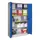 Vouwdeurkast 1950x1200x400mm 4legborden Verzinkt Ral7035 Front Ral5010