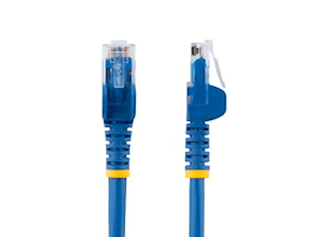 7,5m CAT6 kabel patchkabel snagless RJ45 connectors koper ETL blauw