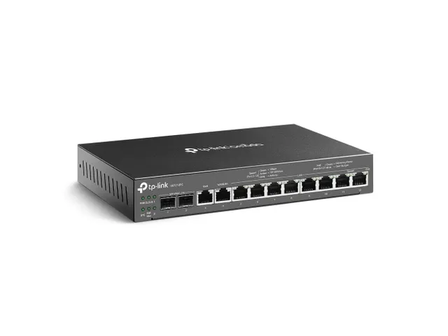 TP-Link Omada ER7212PC, Ethernet WAN, Gigabit Ethernet, Zwart