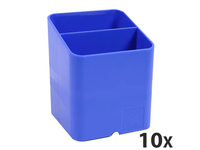 Pot à crayons Pen-Cube Iderama - Bleu glacé