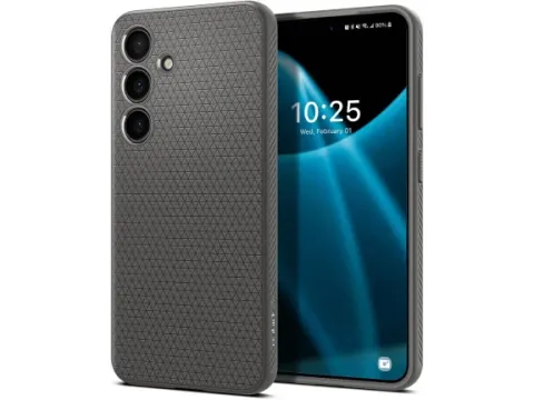 Spigen Liquid Air Samsung Galaxy S24 Hoesje Back Cover Grijs