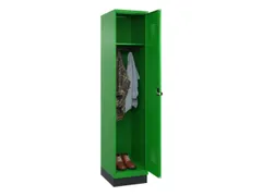 locker,HxBxD 1950x400x500mm,1vak,vak B 400mm,draaigrendel,sokkel