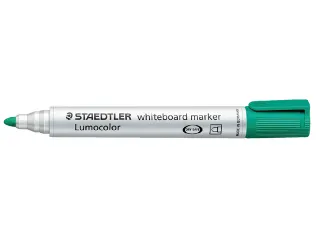 Viltstift Staedtler 351 whiteboard rond groen 1-2mm - 1