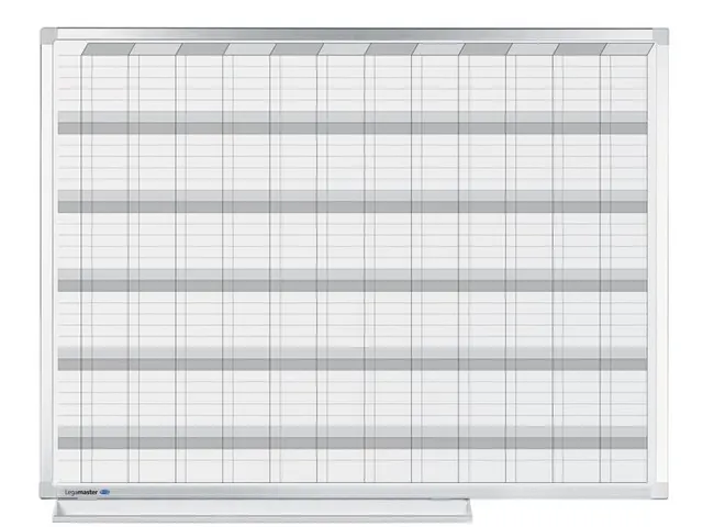 Jaarplanner Lega whiteboard 90x120cm
