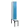 Dubbeldekse dekenkist,HxBxD 1950x300x815mm,1x2vak.,vak B 300mm