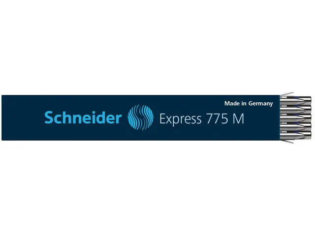 Recharge stylo bille Schneider Express 775 M bleu