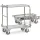 Aluminium Opklapbare tafelwagen 1180 200kg Laadvlak 720x450mm