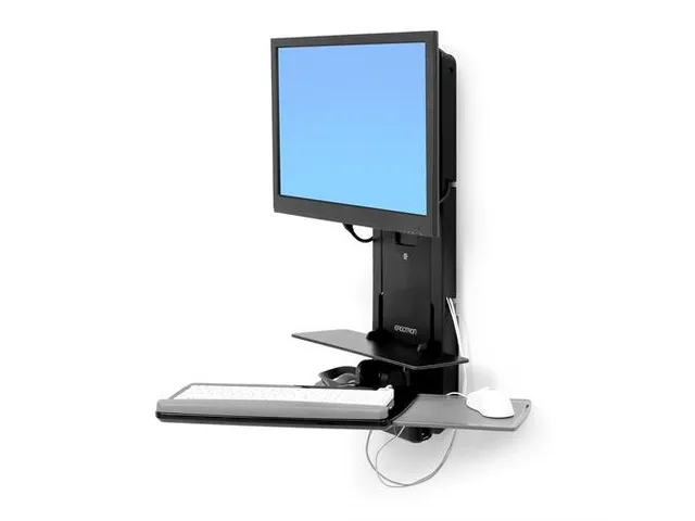 StyleView zit-sta verticale lift, patiëntenkamer (zwart)