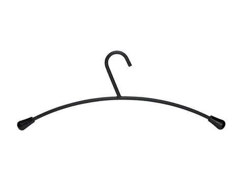 Kledinghanger MAUL metaal 460x190mm zwart 5 stuks