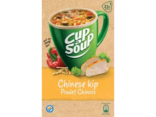 Cup-a-Soup Chinese Kip 175 ml Doos à 21 Stuks