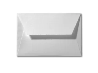 Envelop Oud Hollands ongegomd wit 130 Gram met watermerk 102x145mm - 1
